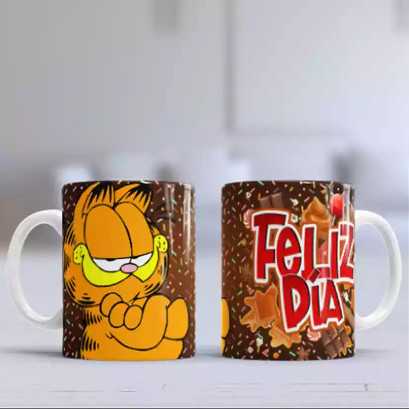 vectores plantilas GARFIELD,NIñO,CARICATURA,DIA,FELIZ,